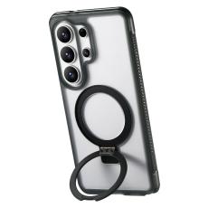 OEM - Mobilskal f&ouml;r Samsung Galaxy S26 Ultra Magnetiskt Kickstand TPU - Svart