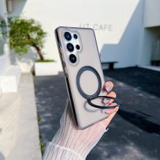 OEM - Mobilskal f&ouml;r Samsung Galaxy S26 Ultra Magnetiskt Kickstand TPU - Svart