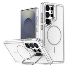 OEM - Mobilskal f&ouml;r Samsung Galaxy S26 Ultra Magnetiskt Kickstand TPU - Vit