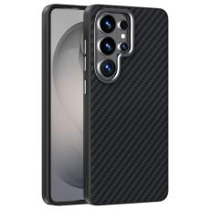 ABEEL - ABEEL Mobilskal f&ouml;r Samsung Galaxy S26 Ultra Magnetiskt Kolfiber - Svart