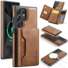 MAGKING - MAGKING Mobilskal f&ouml;r Samsung Galaxy S26 Ultra Magnetiskt PC + TPU - Brun