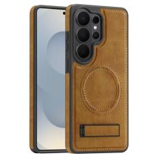 OEM - Mobilskal f&ouml;r Samsung Galaxy S26 Ultra Magnetiskt PC + TPU - Brun