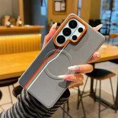 OEM - Mobilskal f&ouml;r Samsung Galaxy S26 Ultra Magnetiskt PC + TPU - Gr&aring;