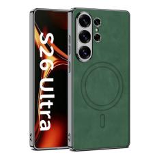 GKK - GKK Mobilskal f&ouml;r Samsung Galaxy S26 Ultra Magnetiskt PC + TPU - Gr&ouml;n