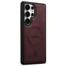 LC.imeeke - LC.IMEEKE Mobilskal f&ouml;r Samsung Galaxy S26 Ultra Magnetiskt Konstl&auml;der - R&ouml;d