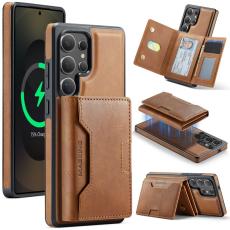 MAGKING - MAGKING Mobilskal f&ouml;r Samsung Galaxy S26 Ultra Magnetiskt PU + TPU - Brun