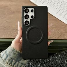 OEM - Mobilskal f&ouml;r Samsung Galaxy S26 Ultra Magnetiskt PU + TPU - Svart