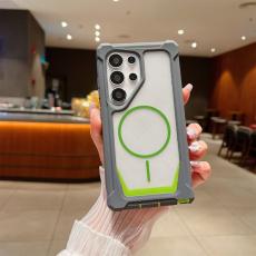 OEM - Mobilskal f&ouml;r Samsung Galaxy S26 Ultra Magnetiskt TPU - Gr&ouml;n