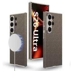 GKK - GKK Mobilskal f&ouml;r Samsung Galaxy S26 Ultra Magnetiskt TPU + PC - Brun