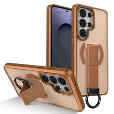 OEM - Mobilskal f&ouml;r Samsung Galaxy S26 Ultra Magnetiskt TPU + PC - Khaki