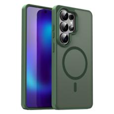 OEM - Mobilskal f&ouml;r Samsung Galaxy S26 Ultra Magnetiskt TPU + PC - Olivgr&ouml;n