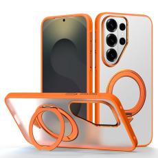 SULADA - Sulada Mobilskal f&ouml;r Samsung Galaxy S26 Ultra Magnetiskt TPU + PC - Orange