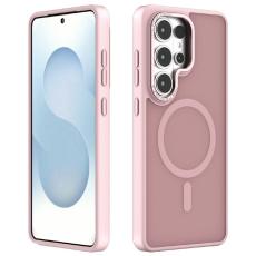 OEM - Mobilskal f&ouml;r Samsung Galaxy S26 Ultra Magnetiskt TPU + PC - Rosa