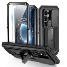 R-JUST - R-JUST Mobilskal f&ouml;r Samsung Galaxy S26 Ultra PC + Silikon - Svart