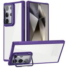 OEM - Mobilskal f&ouml;r Samsung Galaxy S26 Ultra PC + TPU Kickstand - Lila