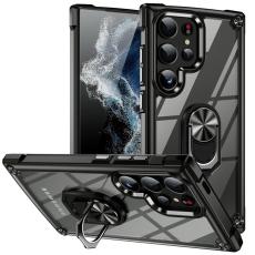 OEM - Mobilskal f&ouml;r Samsung Galaxy S26 Ultra PC + TPU Kickstand - Svart