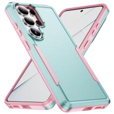 OEM - Mobilskal f&ouml;r Samsung Galaxy S26 Ultra PC + TPU Milit&auml;rklass - Gr&ouml;n