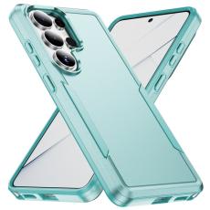 OEM - Mobilskal f&ouml;r Samsung Galaxy S26 Ultra PC + TPU Milit&auml;rklass - Gr&ouml;n