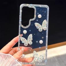 OEM - Mobilskal f&ouml;r Samsung Galaxy S26 Ultra Rhinestone TPU + PC - Glitter Transparent