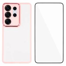 WANLONFENG - WANLONFENG Mobilskal f&ouml;r Samsung Galaxy S26 Ultra TPU - Rosa