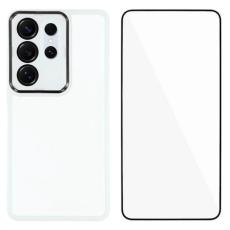 WANLONFENG - WANLONFENG Mobilskal f&ouml;r Samsung Galaxy S26 Ultra TPU - Vit