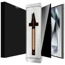 OEM - Sk&auml;rmskydd f&ouml;r Samsung Galaxy S26 Plus Anti Spy H&auml;rdat Glas - Svart