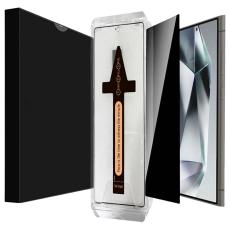 OEM - Sk&auml;rmskydd f&ouml;r Samsung Galaxy S26 Ultra Anti Spy H&auml;rdat glas - Svart