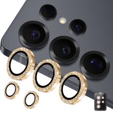 HAT PRINCE - Hat Prince Sk&auml;rmskydd f&ouml;r Samsung Galaxy S26 Ultra Kamera Skydd - Guld