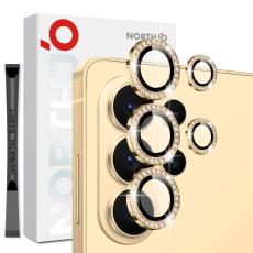 NORTHJO - NORTHJO Sk&auml;rmskydd f&ouml;r Samsung Galaxy S26 Ultra Kameraskydd - Guld