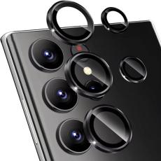 WANLONFENG - WANLONFENG Sk&auml;rmskydd f&ouml;r Samsung Galaxy S26 Ultra Kameraskydd - Svart