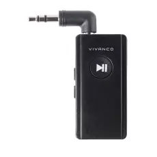 Vivanco - Vivanco Bluetooth Audio Receiver 3.5mm Black