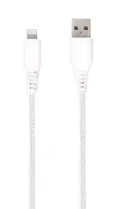 Vivanco - Vivanco Longlife Lightning kabel MFI 0.5m Vit