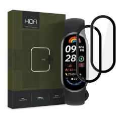 Hofi - [2-Pack] Hofi Xiaomi Smart Band 9/9 NFC H&auml;rdat Glas Sk&auml;rmskydd Pro Plus