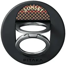 PITAKA - PITAKA MagSafe Mobilh&aring;llare MagEZ Grip 3 - Sunset