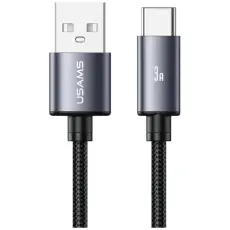 USAMS - USAMS USB-C till USB-C 60W Kabel 1m U91 - Tarnish