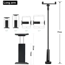 Awei - AWEI X3 Mobilställ 4"-10,5" – Vit