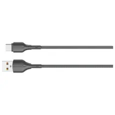 Beline - Beline USB-A/USB-C Kabel 25W 2 m BLNCBC02 - Svart