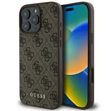 Guess - Guess iPhone 16 Pro Max 6.9 Mobilskal MagSafe 4G Classic - Brun