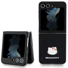 Hello Kitty - Hello Kitty Galaxy Z Flip 5 Skal MagSafe Kitty Head Svart