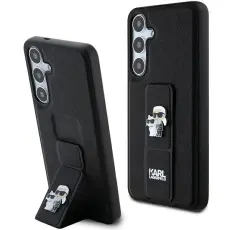 KARL LAGERFELD - Karl Lagerfeld Mobilskal till Galaxy S24+ MagSafe Gripstand Saffiano Pins
