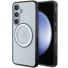 Mercedes - Mercedes Galaxy S24 Mobilskal MagSafe Printed Logo Transparent