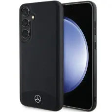 Mercedes - Mercedes Mobilskal till Galaxy S24 Plus MagSafe L&auml;der Textured Plain Style