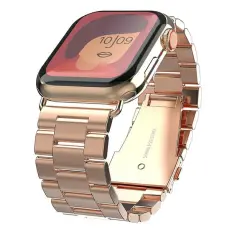 Mercury - Mercury Apple Watch 42mm Armband Metal - Rose Guld
