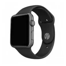 Mercury - Mercury Apple Watch 4/5/6/7/SE (38/40/41mm) Armband Silikon - Svart