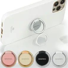 Mercury - Mercury H&aring;llare Ring &ndash; Svart/Silver