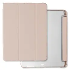 Mercury - Mercury iPad Pro 13" (2024) Fodral Clear Bak - Rosa