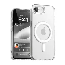 Mercury - Mercury iPhone 16e Mobilskal MagSafe Jelhard - Transparent