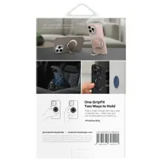 UNIQ - UNIQ Gripfit 360 Magnetisk Mobilhållare & Kickstand – Midnight Black