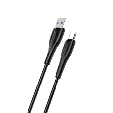 USAMS - USAMS Kabel U38 USB-C 5A Snabbladdning 1m (US-SJ376) - Svart