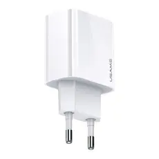 USAMS - USAMS V&auml;ggladdare 1xUSB-C T34 20W 5V-3A PD3.0 (US-CC118) &ndash; Vit